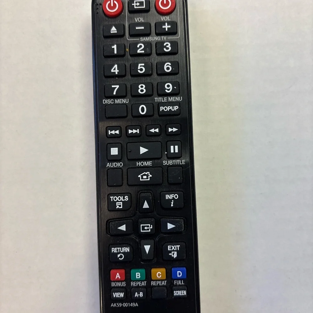Samsung Black Multi-Function Remote # AK59-00149A